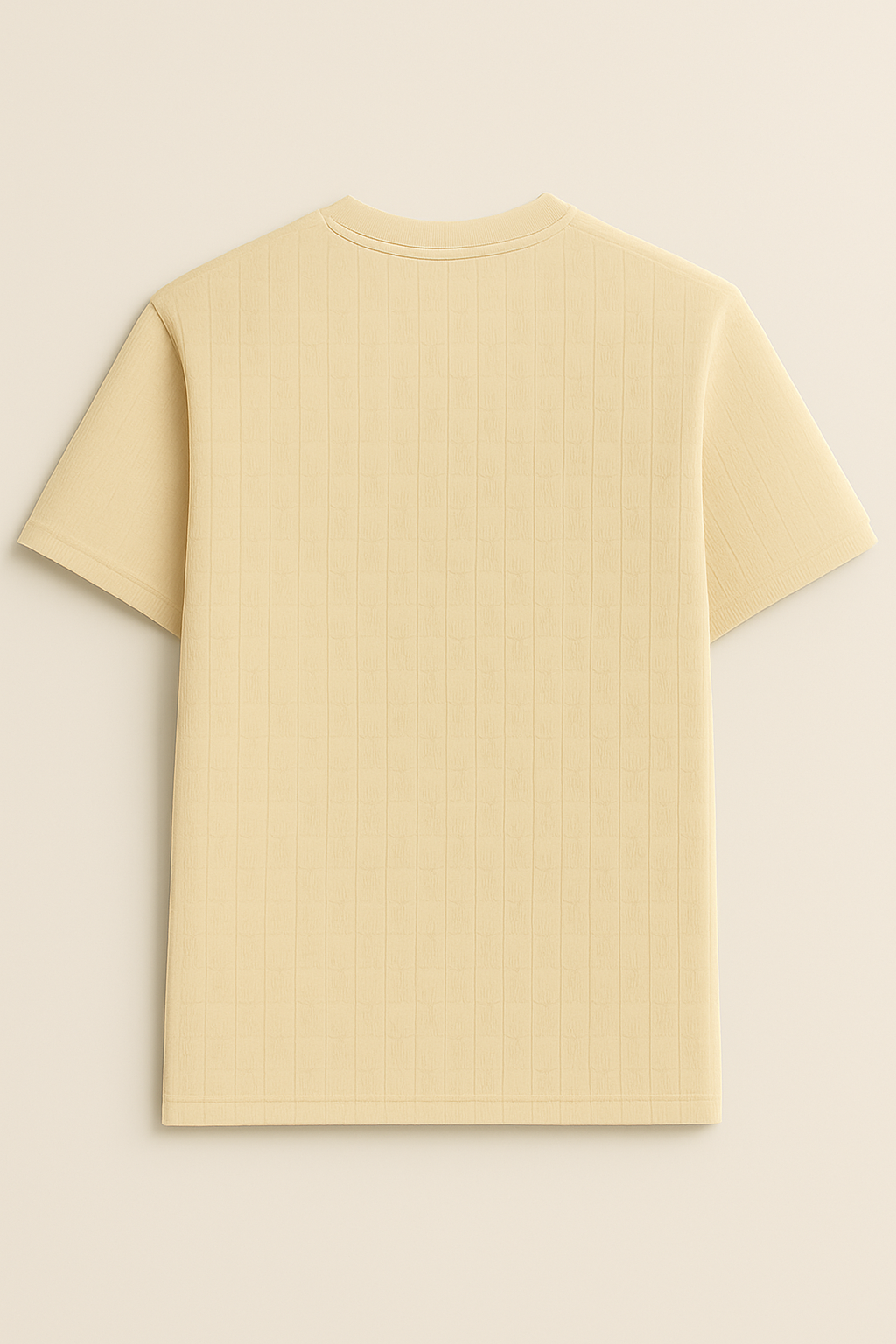 FALON Signature Monogram T-Shirt in Crème