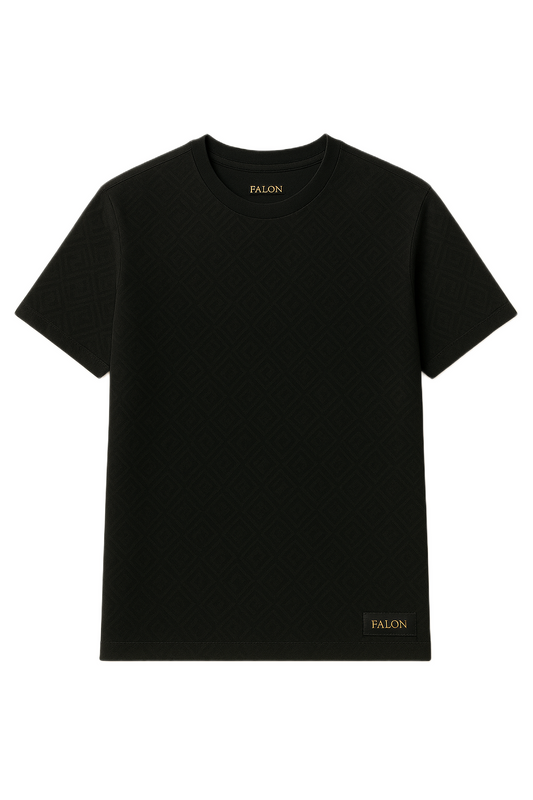 Falon Noir Monogram T-Shirt
